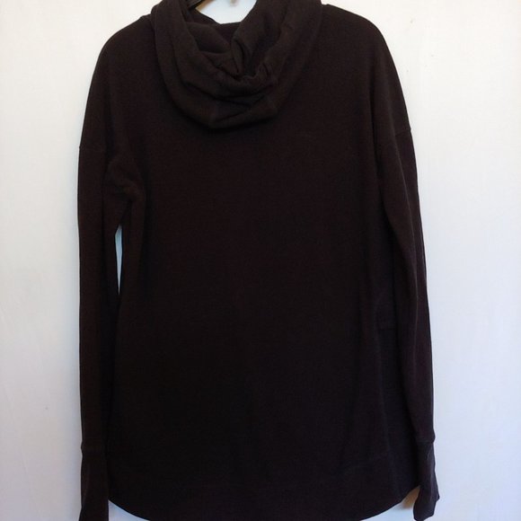 Sweaty Betty Black black long sleeve hoodie made in Italy Small - Picture 11 of 15